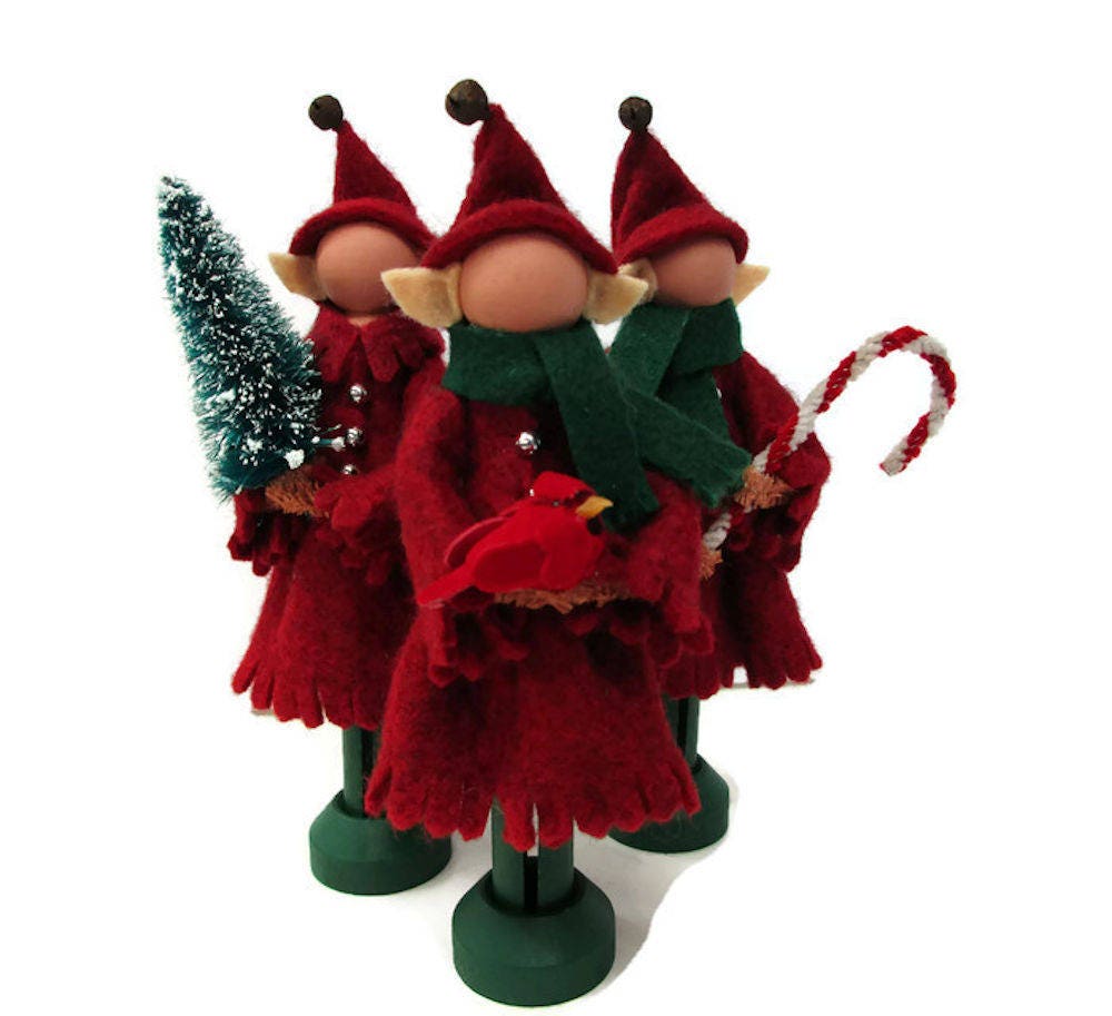 Elf Girl in Red Dress