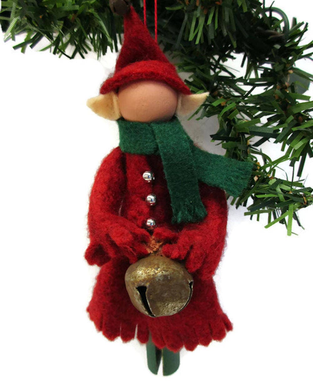 Elf Girl in Red Dress