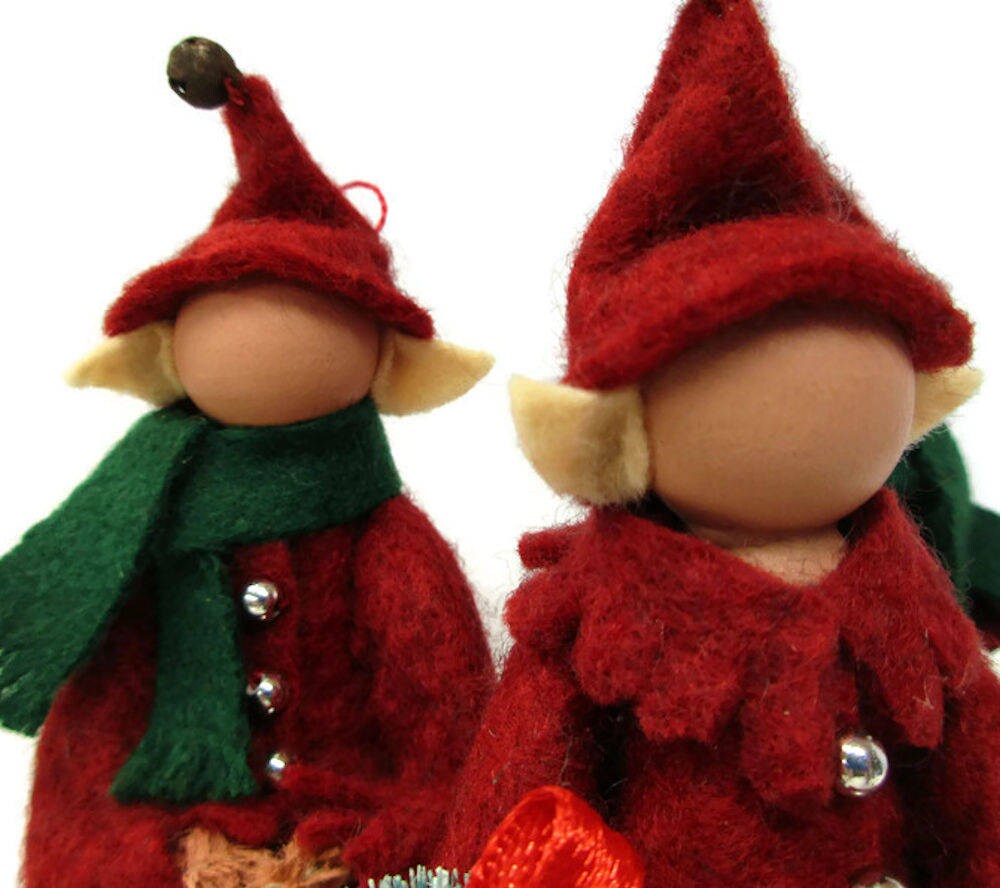 Elf Girl in Red Dress