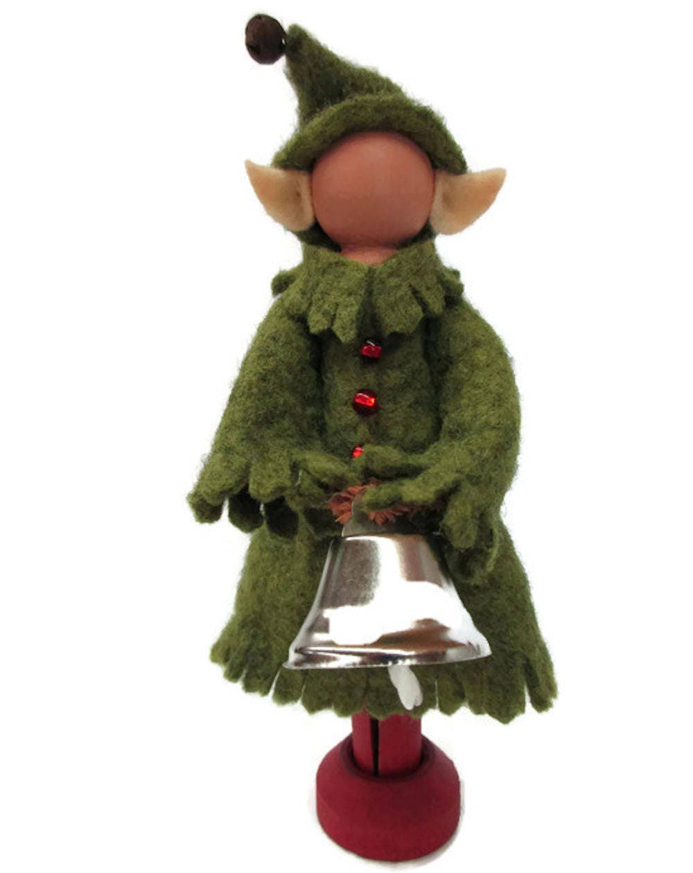 Elf Girl in Green Dress