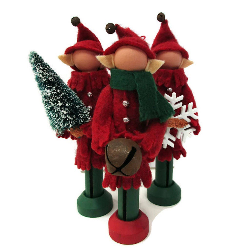 Elf Boy in Red Tunic