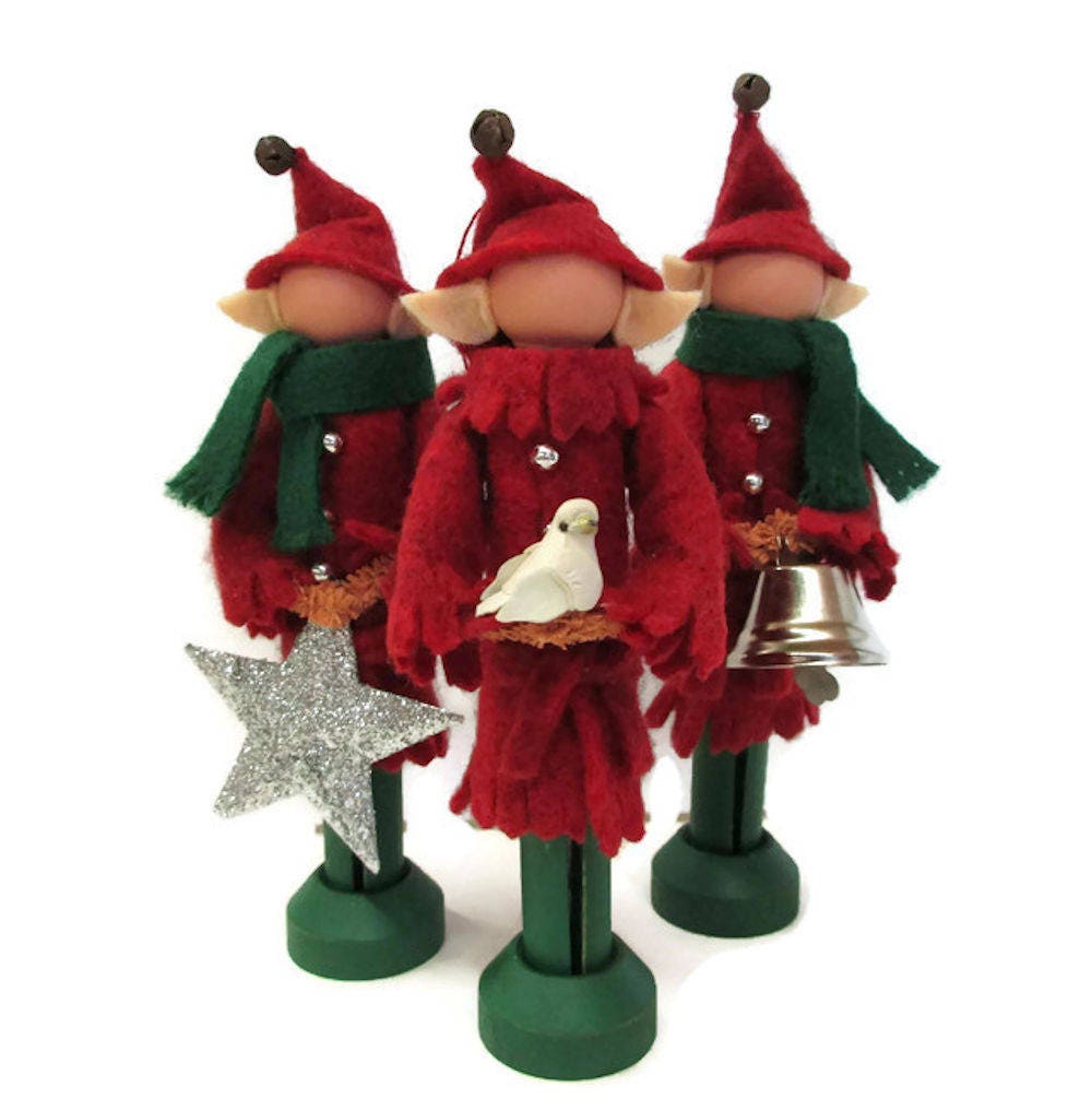Elf Boy in Red Tunic