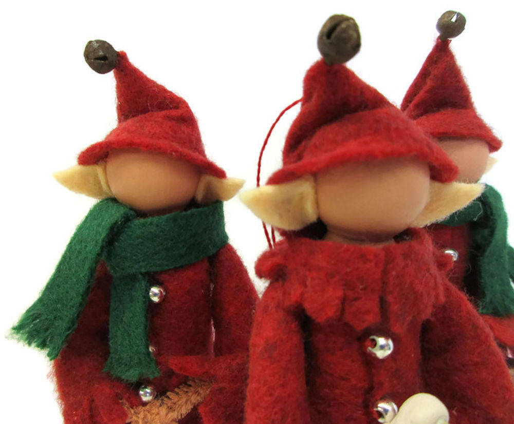 Elf Boy in Red Tunic