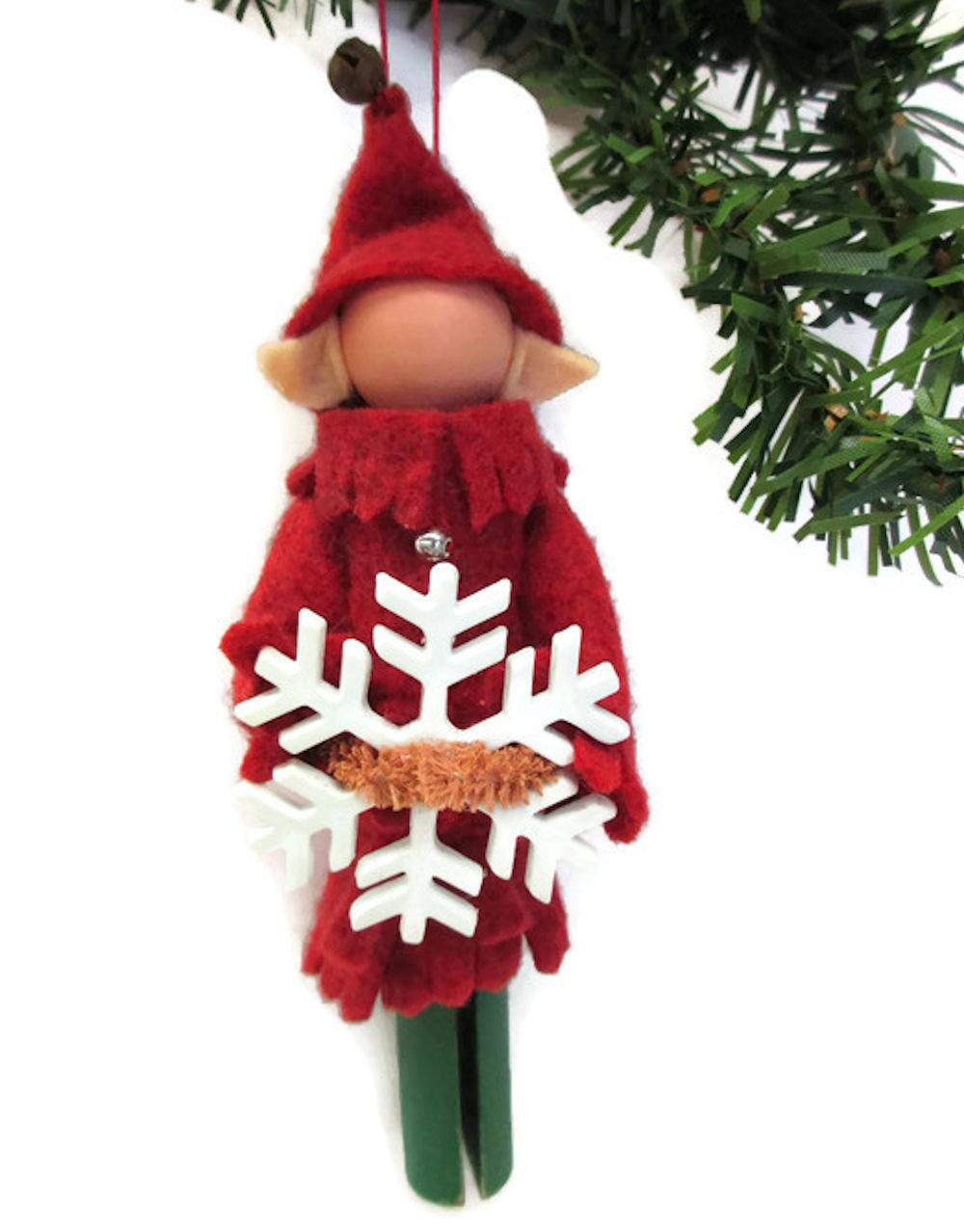 Elf Boy in Red Tunic