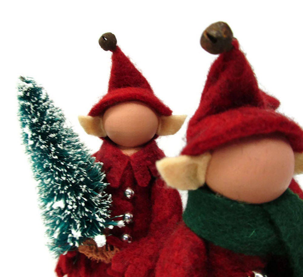 Elf Girl in Red Dress