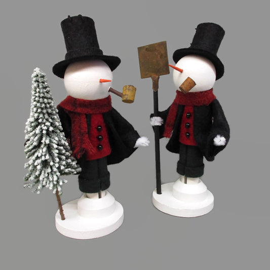Snowman with Pipe
