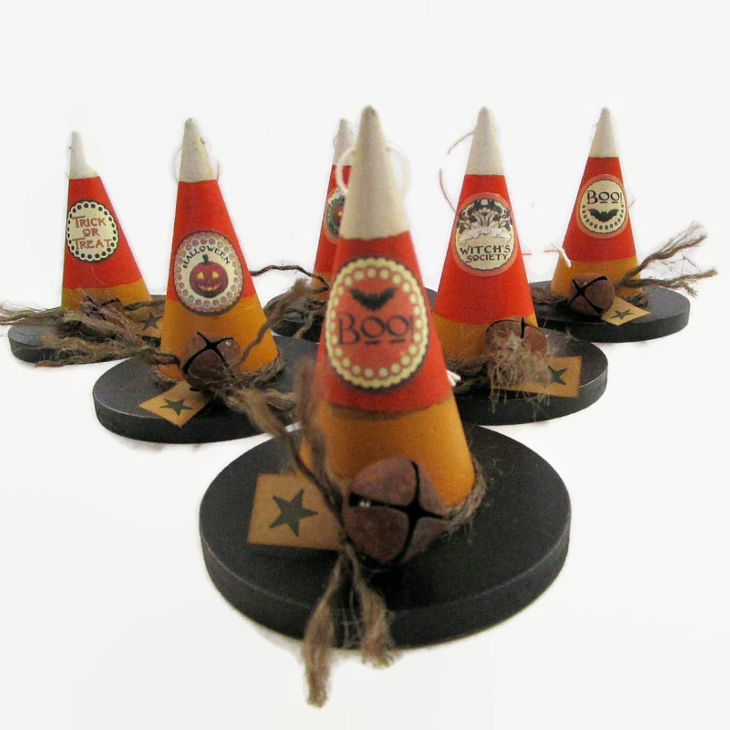 Candy Corn Witch Hat