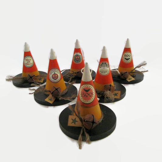 Candy Corn Witch Hat
