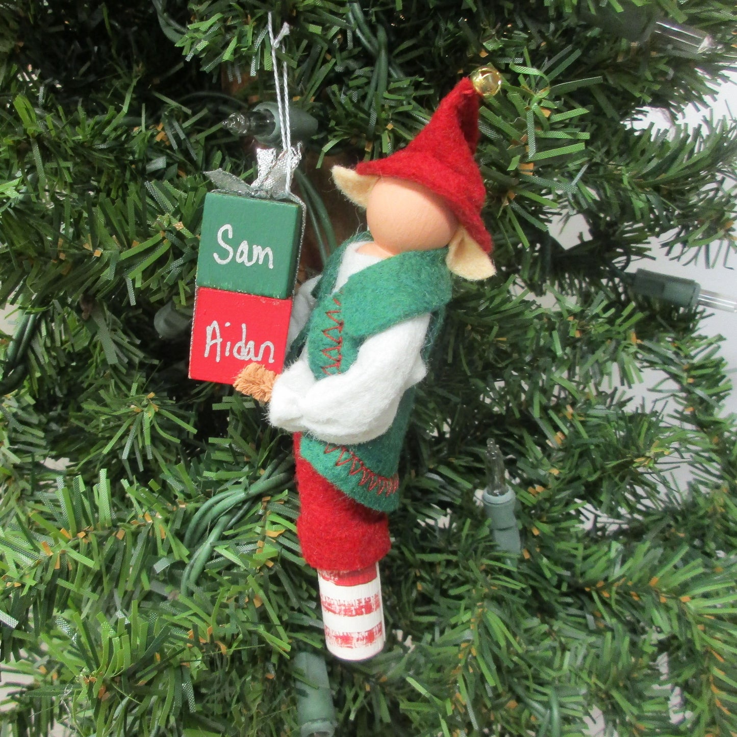 Personalized Elf with Packages