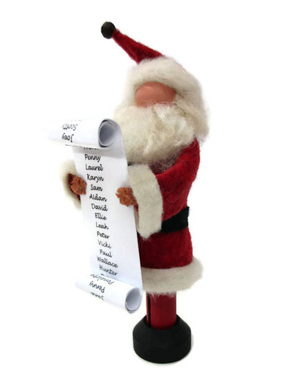 Personalized Santa with List