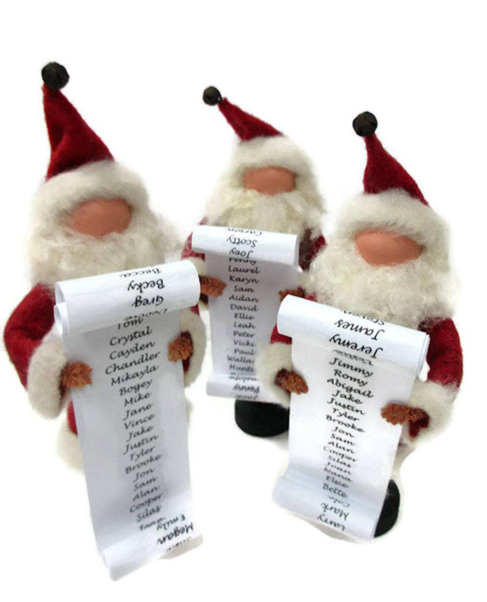 Personalized Santa with List