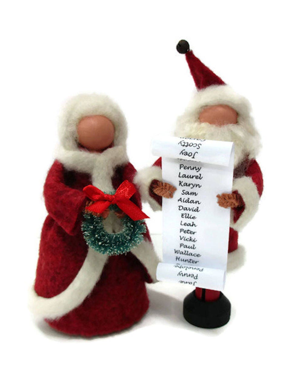 Personalized Santa with List