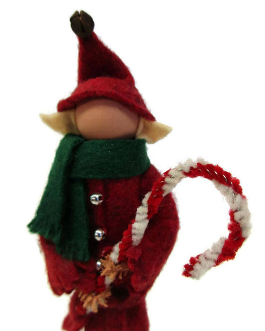 Elf Boy in Red Tunic