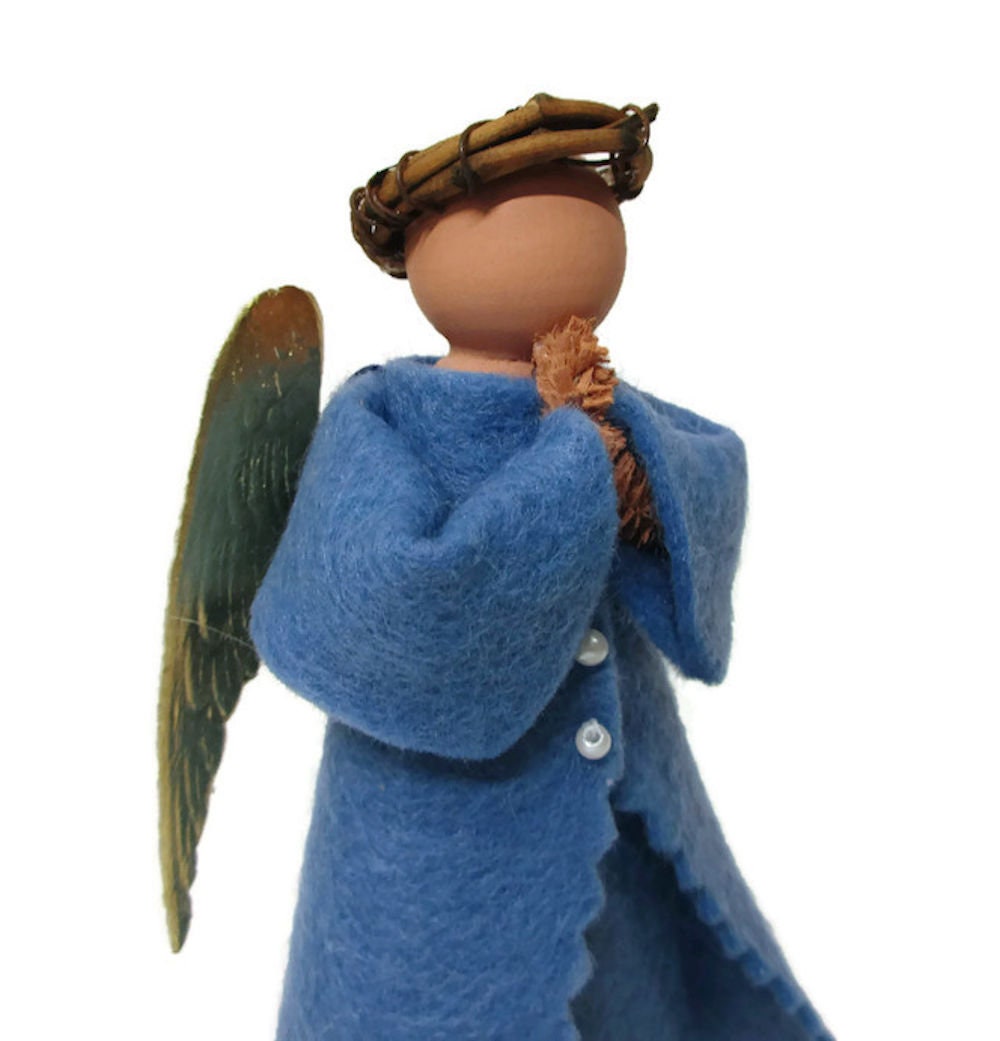 Praying Angel Clothespin Ornament