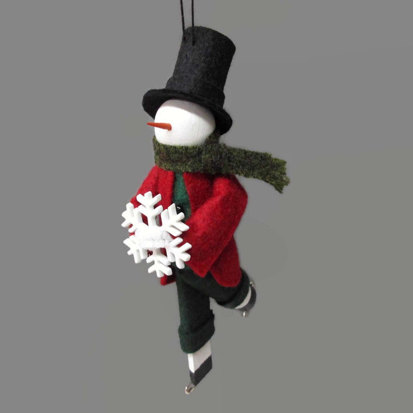 Skating Snowman