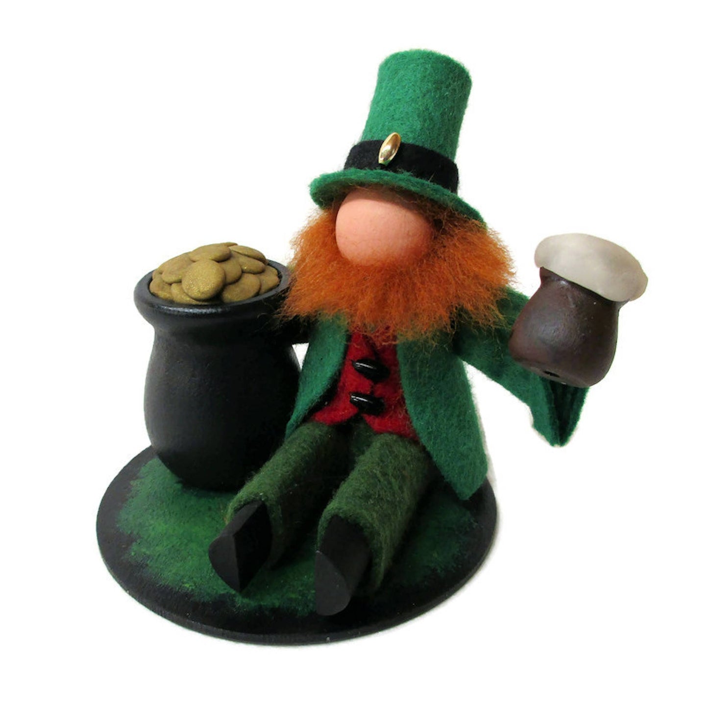 Leprechaun with Pot of Gold