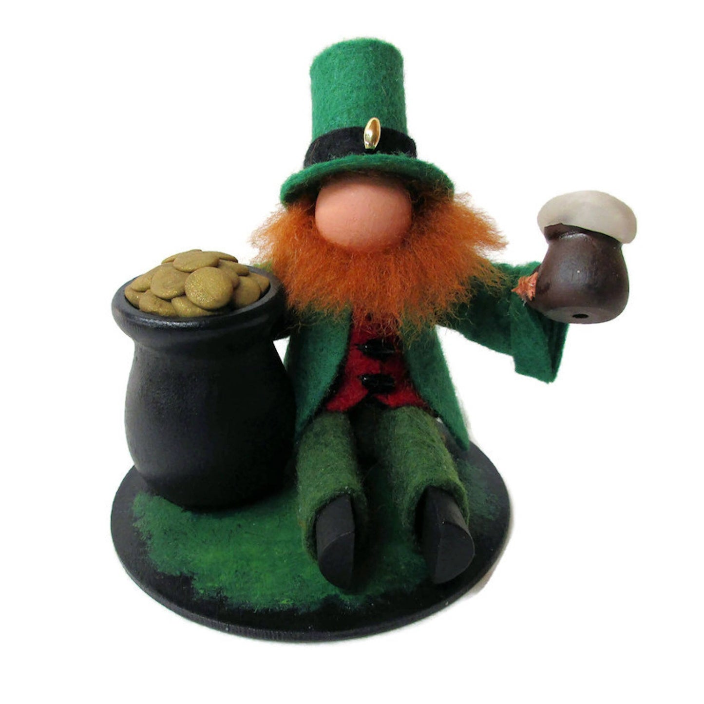 Leprechaun with Pot of Gold